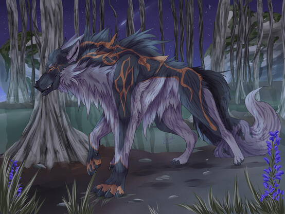 full body; complex shading; complex background