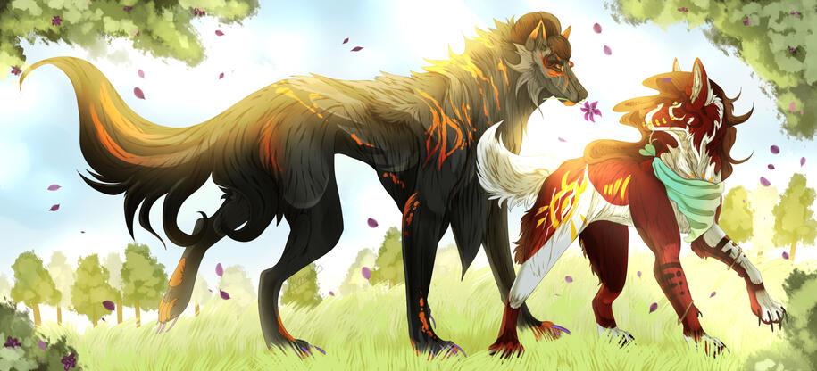 full body; complex shading; complex background